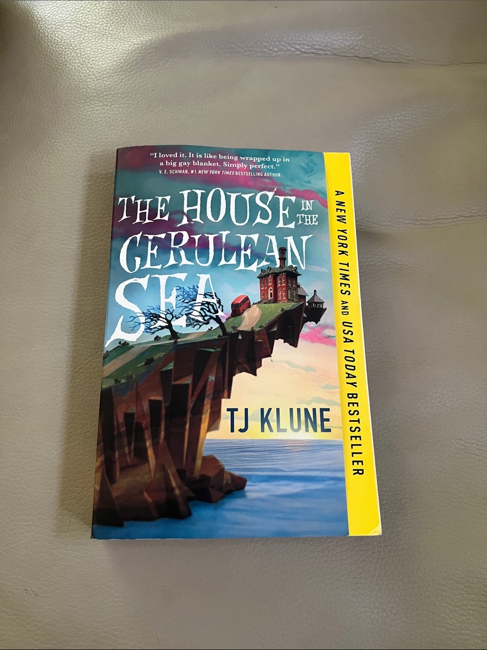 The House in the Cerulean Sea — Blue Paperback Book